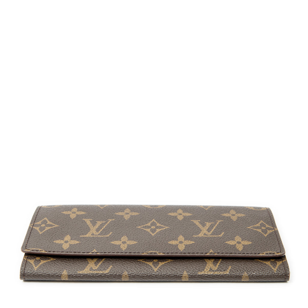 Wallet Porte Yen 3 Cartes Credit Brown Monogram Canvas
