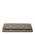 Wallet Porte Yen 3 Cartes Credit Brown Monogram Canvas