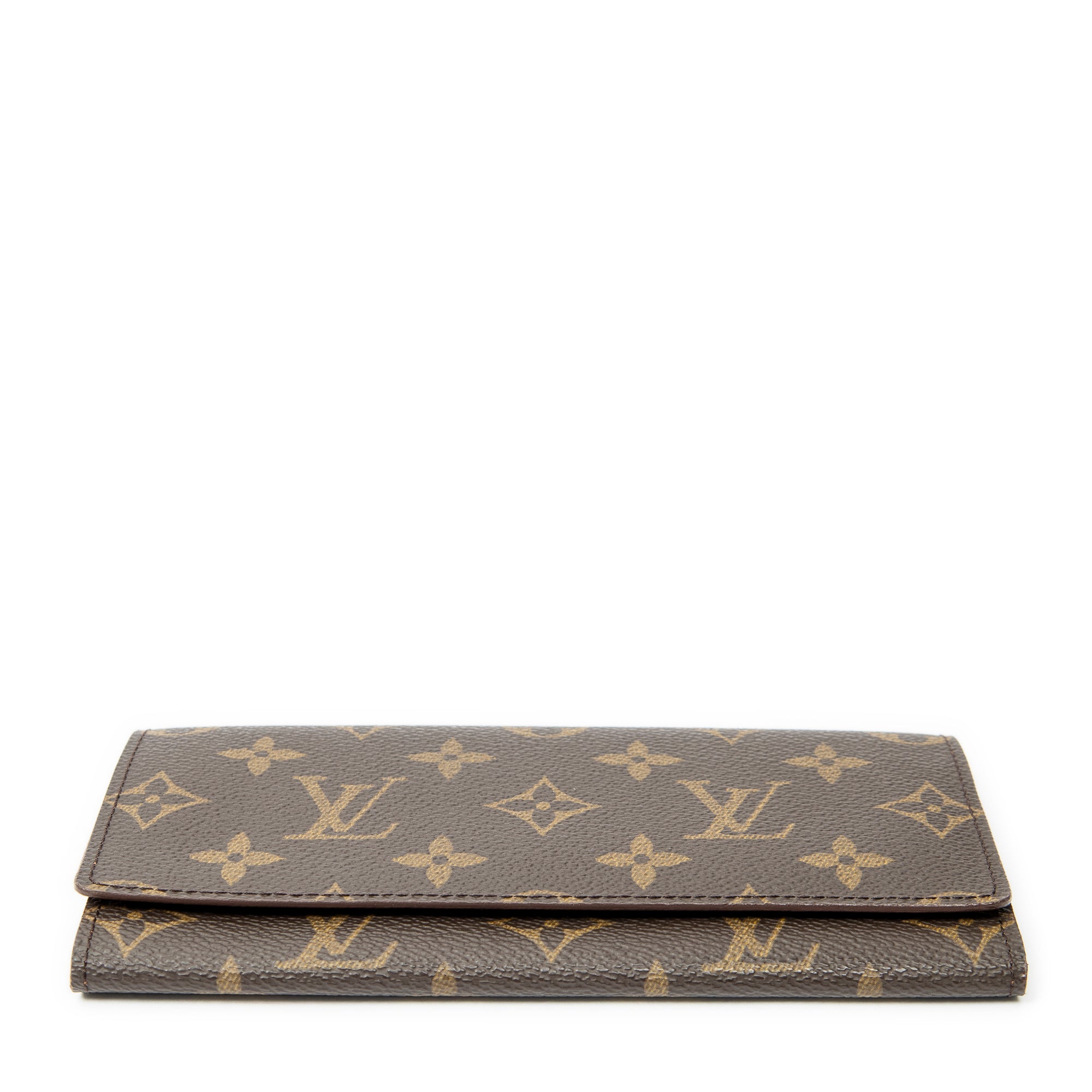 Wallet Porte Yen 3 Cartes Credit Brown Monogram Canvas