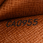 Wallet Porte Yen 3 Cartes Credit Brown Monogram Canvas