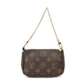Pouch Mini Pochette Accessoires Brown Monogram Canvas