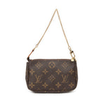 Pouch Mini Pochette Accessoires Brown Monogram Canvas