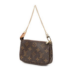 Pouch Mini Pochette Accessoires Brown Monogram Canvas