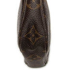 Pouch Mini Pochette Accessoires Brown Monogram Canvas