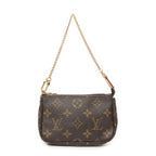 Pouch Mini Pochette Accessoires Brown Monogram Canvas