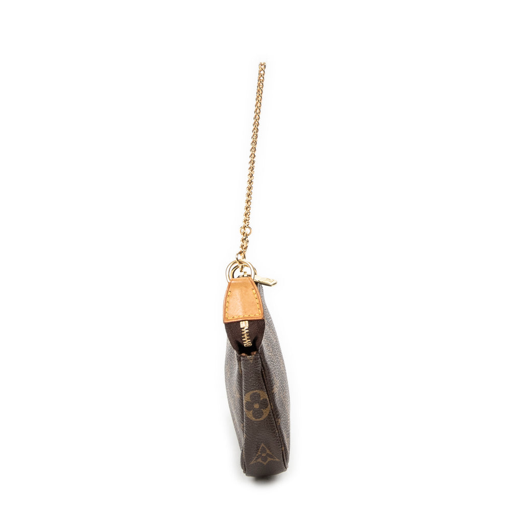 Pouch Mini Pochette Accessoires Brown Monogram Canvas