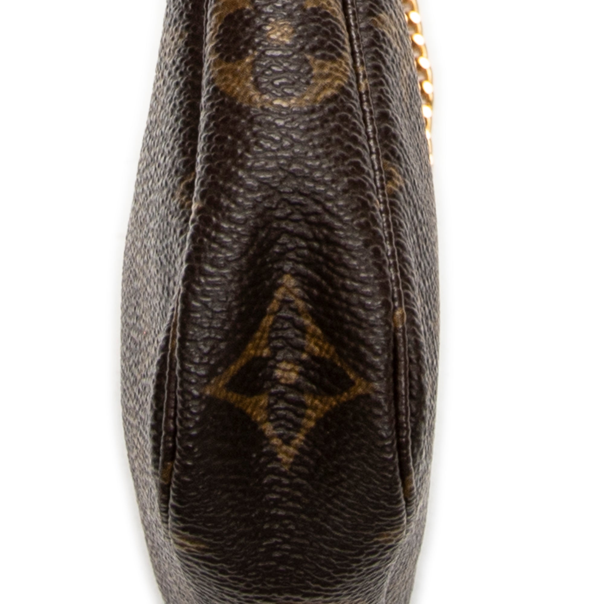 Pouch Mini Pochette Accessoires Brown Monogram Canvas