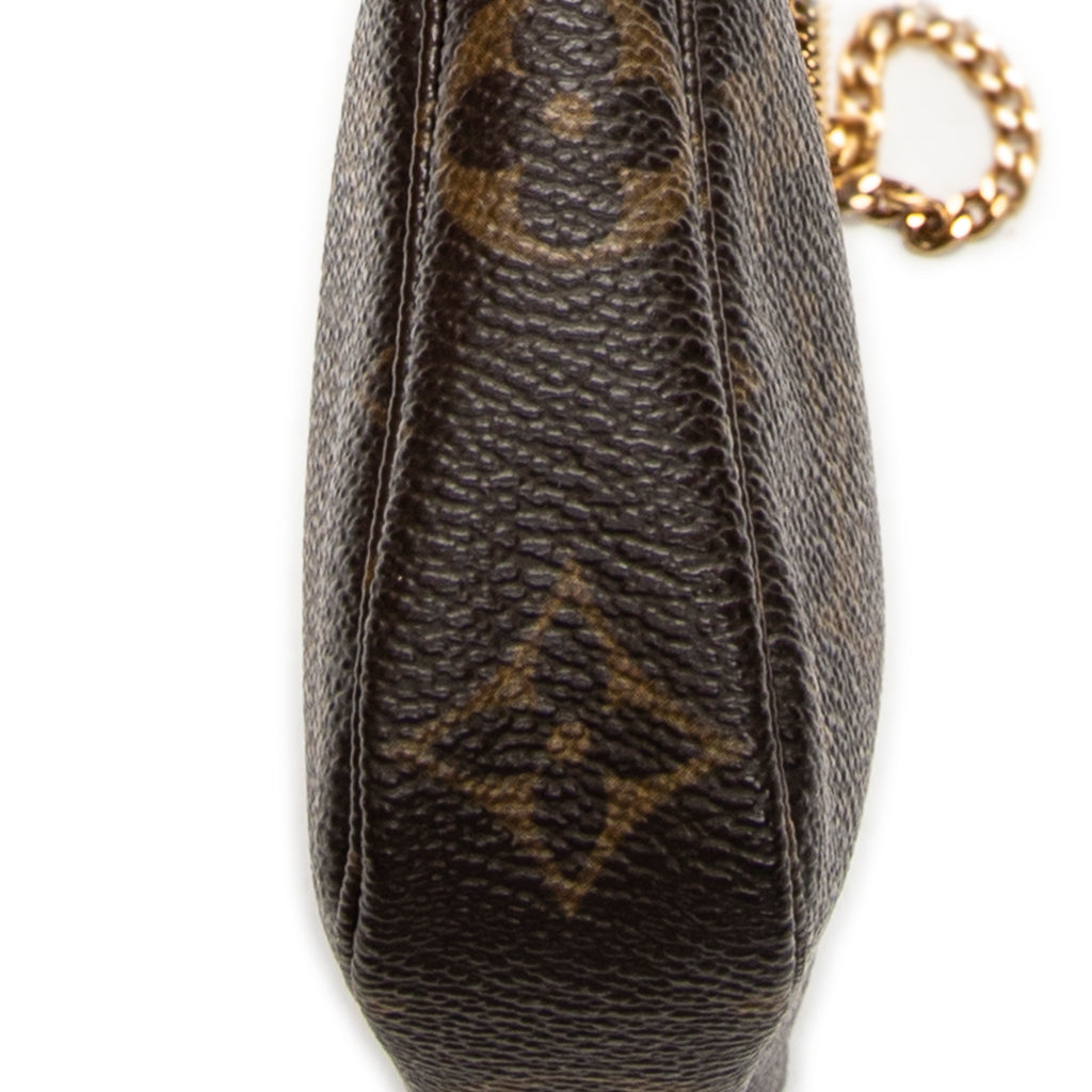 Pouch Mini Pochette Accessoires Brown Monogram Canvas