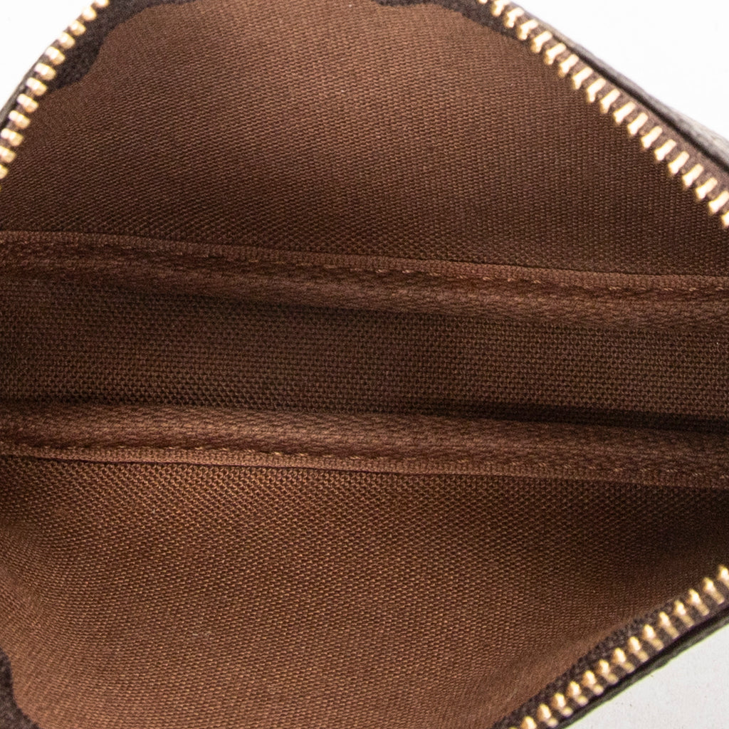 Pouch Mini Pochette Accessoires Brown Monogram Canvas