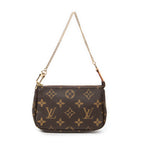 Pouch Mini Pochette Accessoires Brown Monogram Canvas