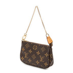 Pouch Mini Pochette Accessoires Brown Monogram Canvas
