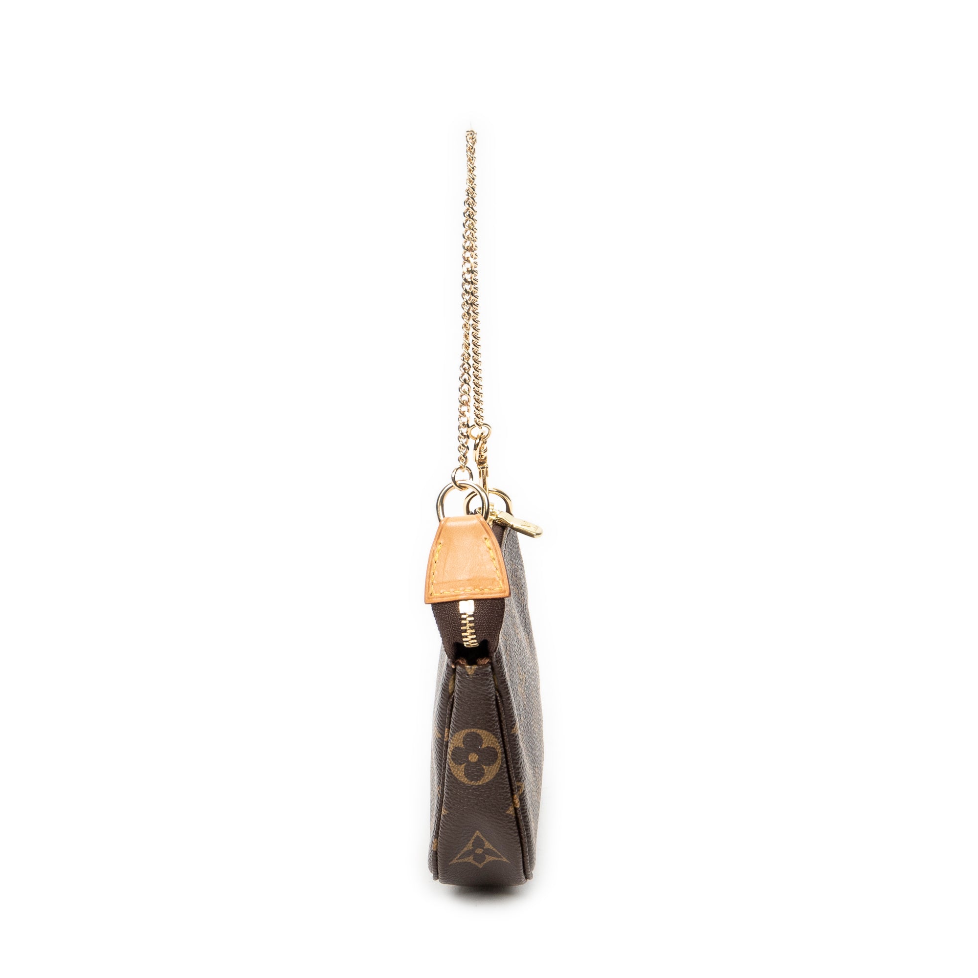 Pouch Mini Pochette Accessoires Brown Monogram Canvas