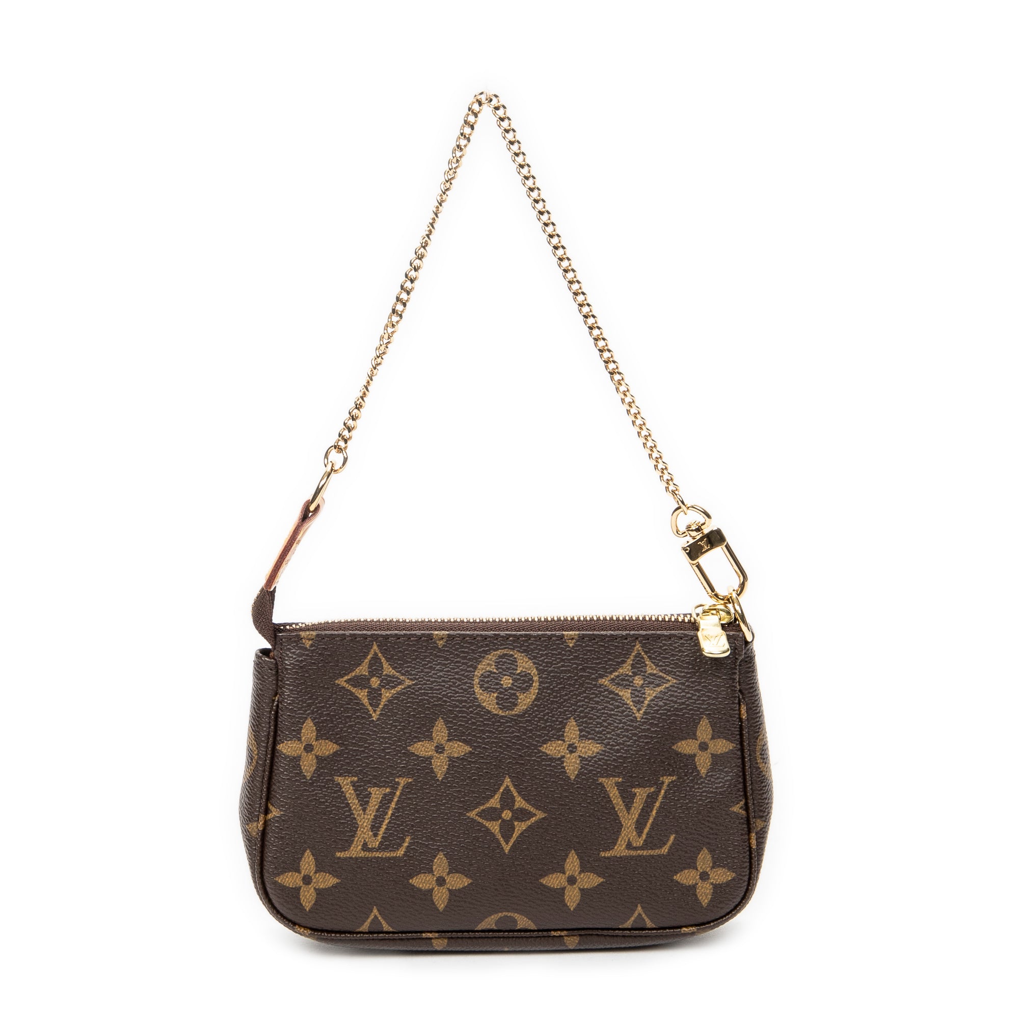 Pouch Mini Pochette Accessoires Brown Monogram Canvas
