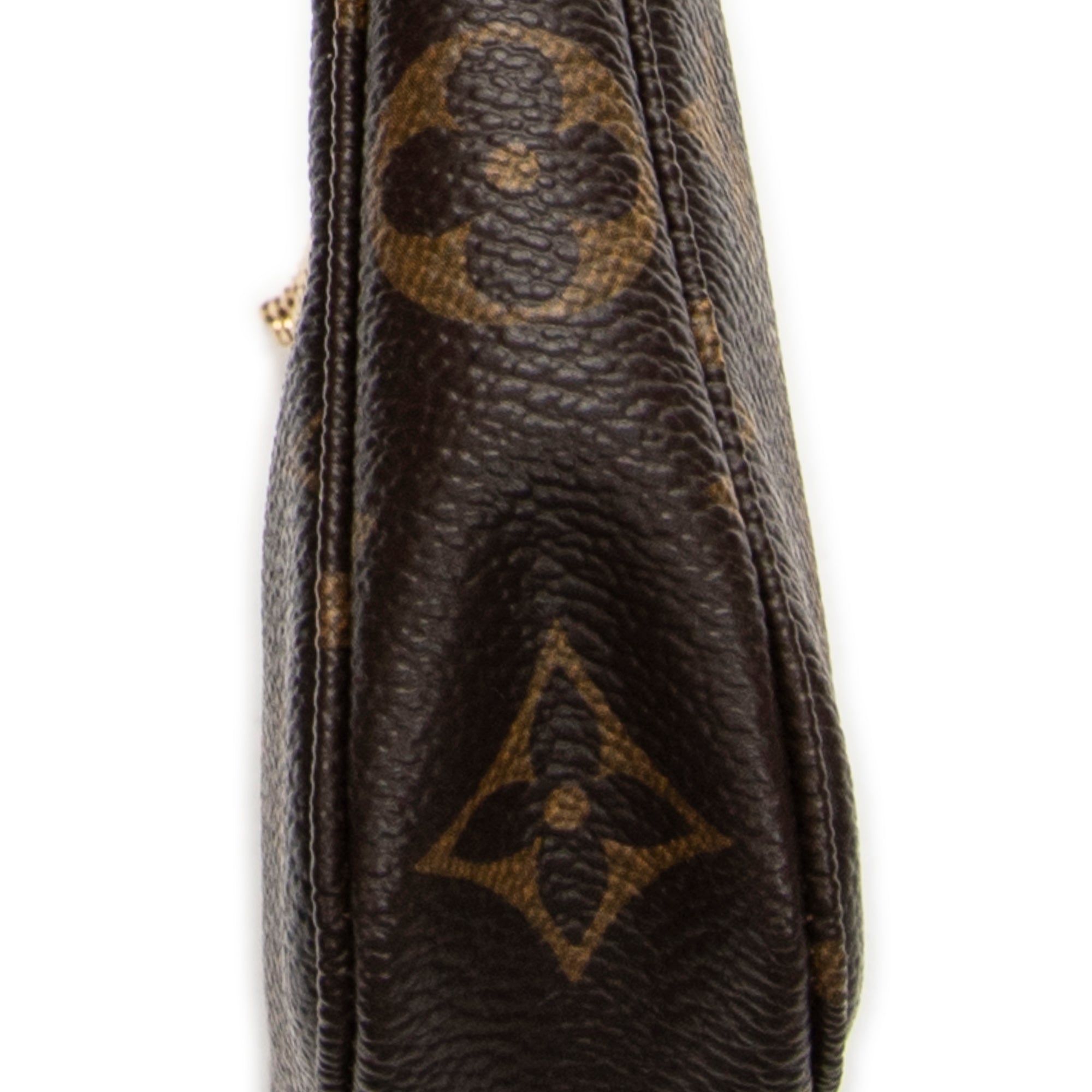 Pouch Mini Pochette Accessoires Brown Monogram Canvas