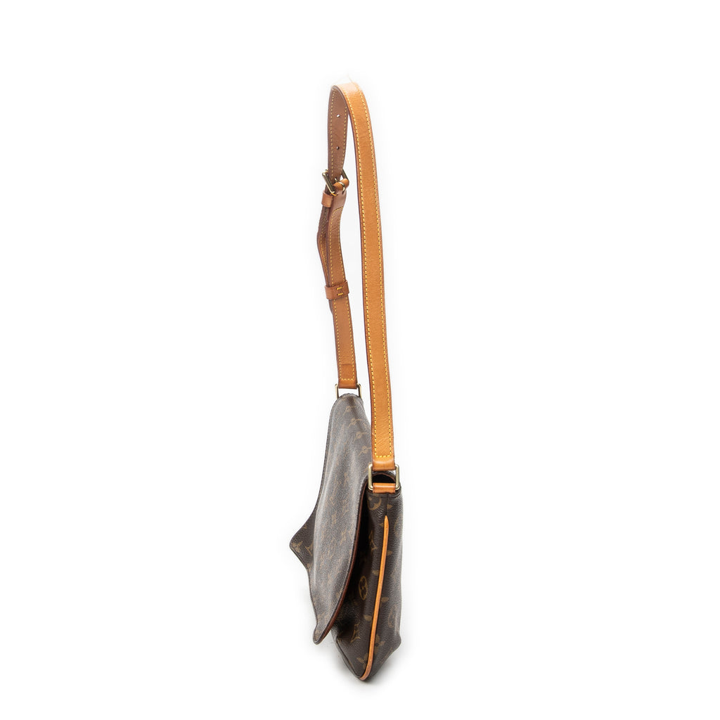Shoulder Bag Musette Tango Brown Monogram Canvas