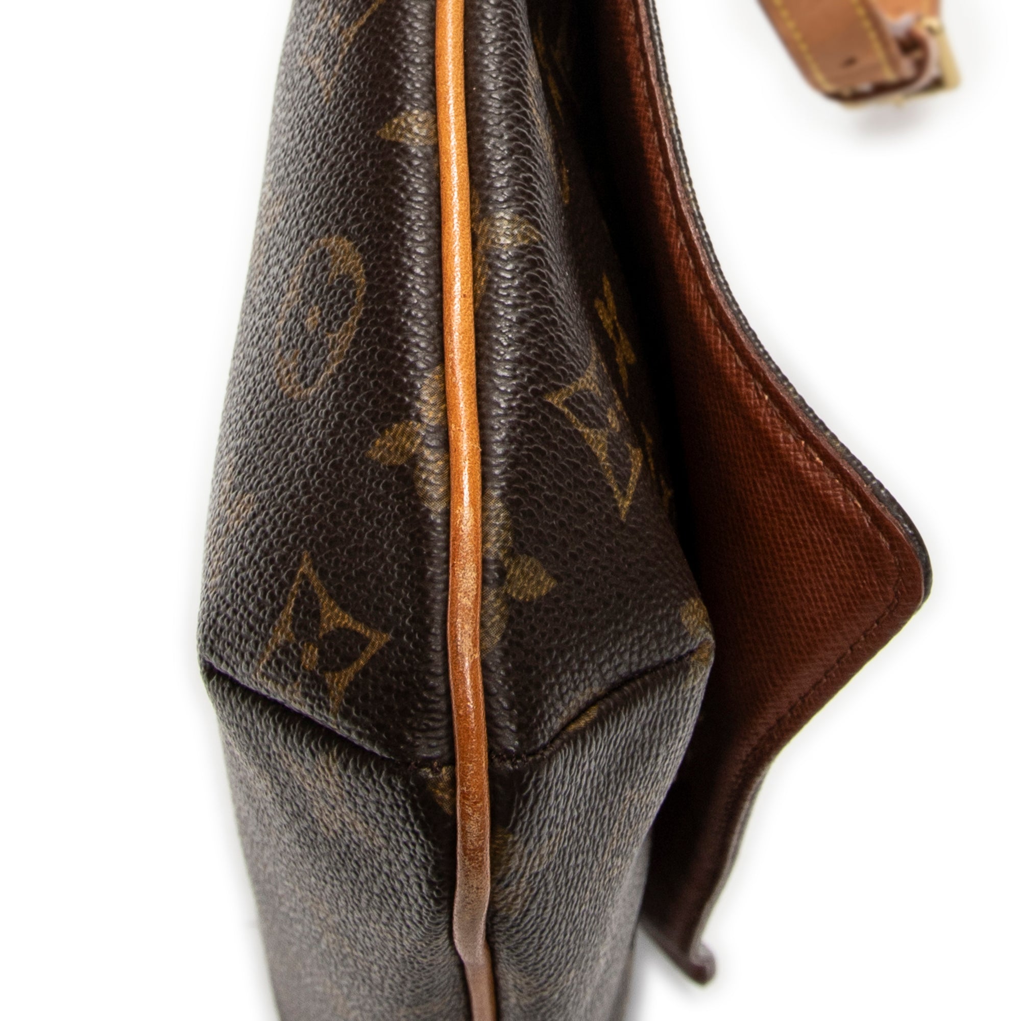 Shoulder Bag Musette Tango Brown Monogram Canvas
