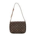 Shoulder Bag Musette Tango Brown Monogram Canvas