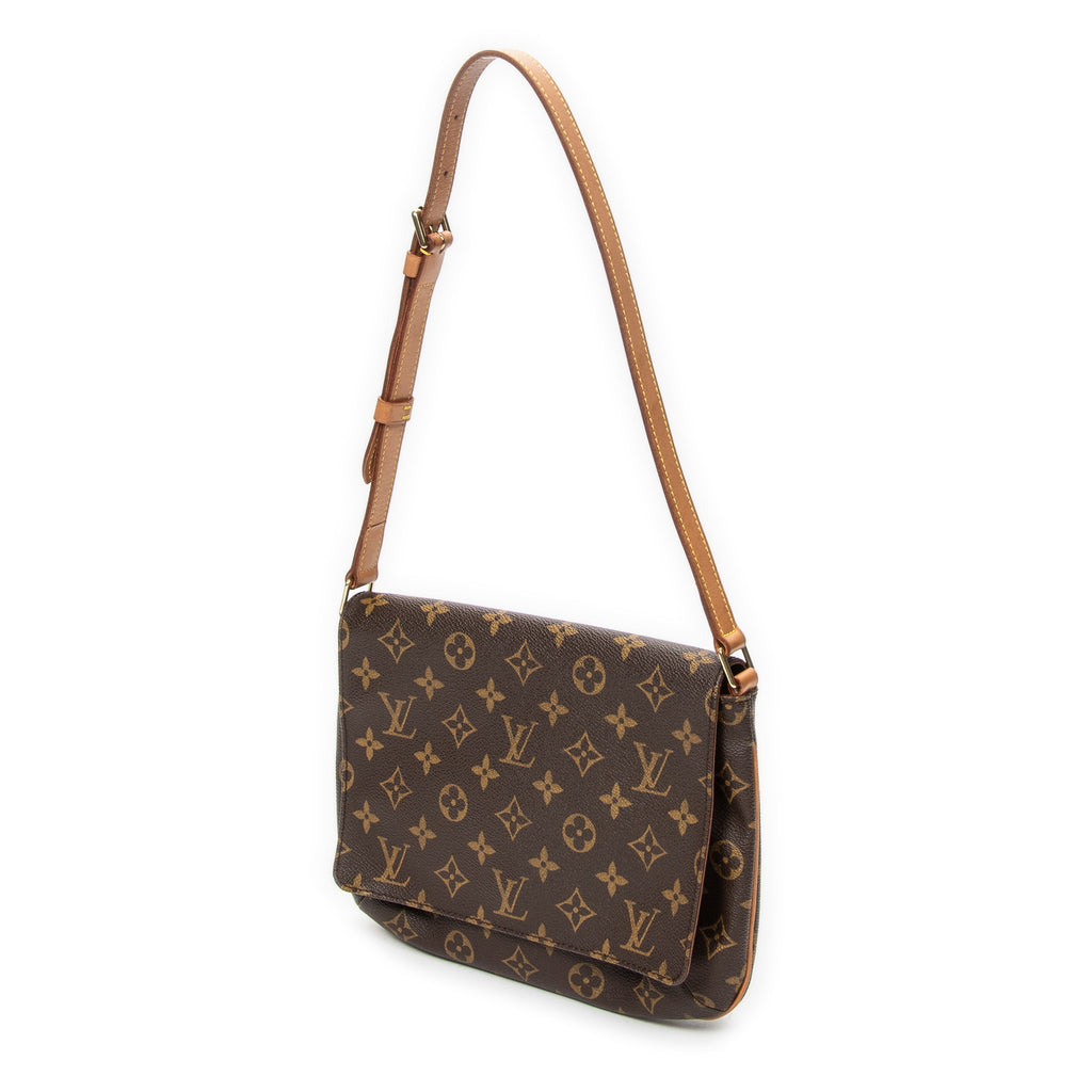 Shoulder Bag Musette Tango Brown Monogram Canvas
