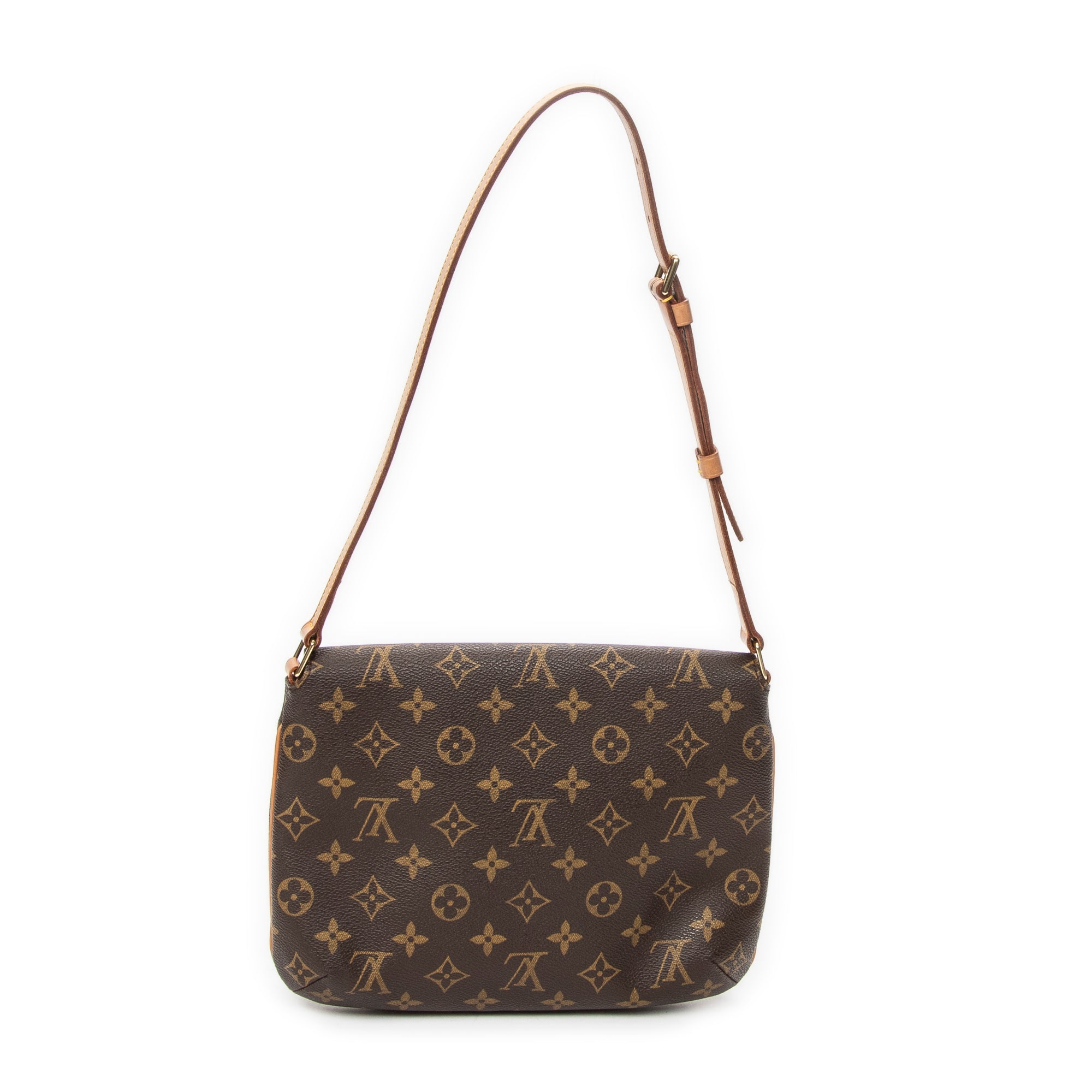 Shoulder Bag Musette Tango Brown Monogram Canvas