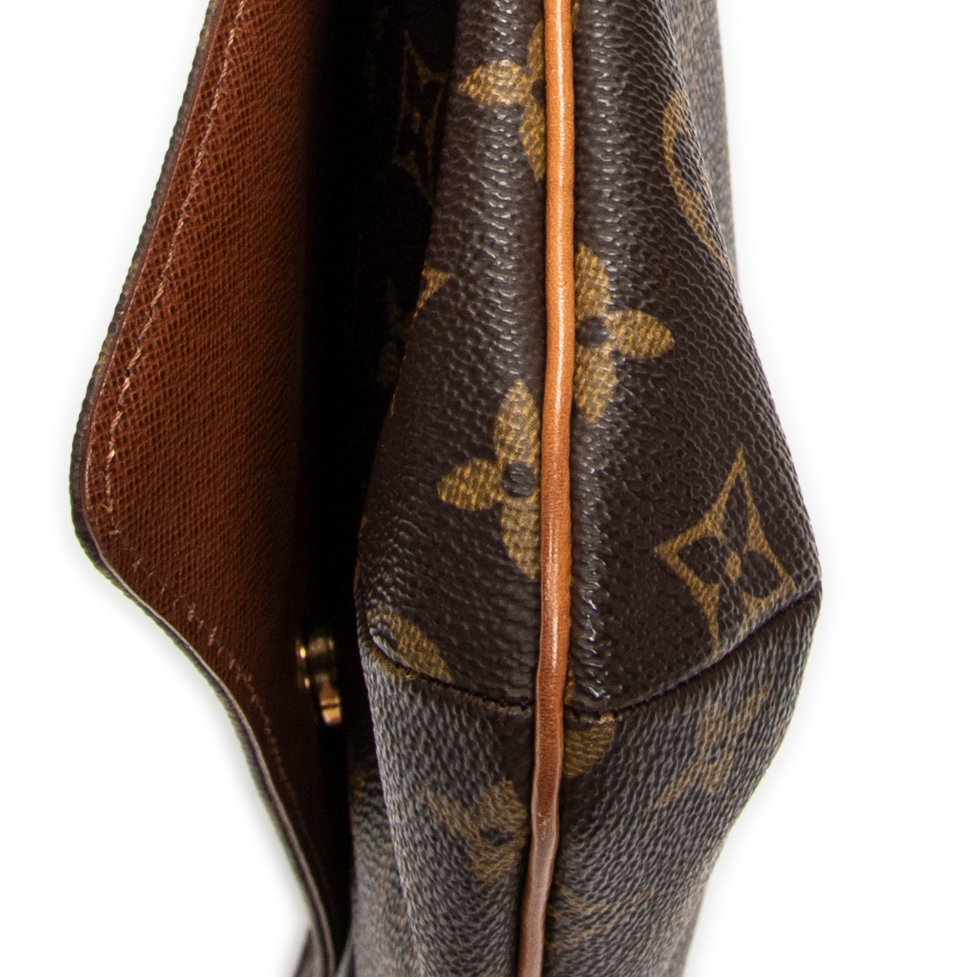 Shoulder Bag Musette Tango Brown Monogram Canvas
