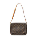 Shoulder Bag Musette Tango Brown Monogram Canvas