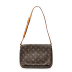 Shoulder Bag Musette Tango Brown Monogram Canvas