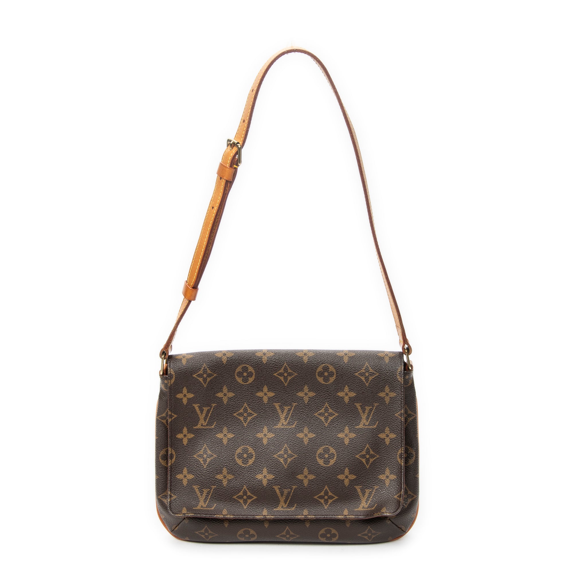 Shoulder Bag Musette Tango Brown Monogram Canvas
