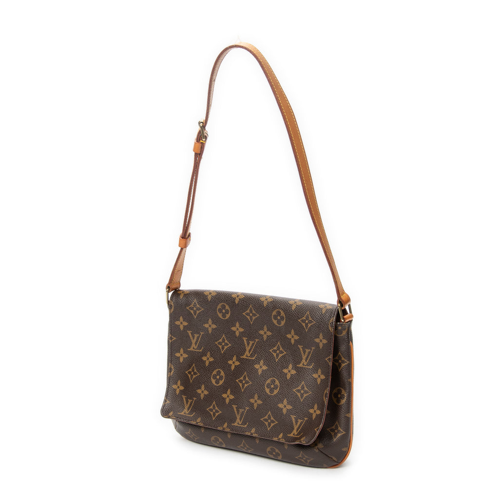 Shoulder Bag Musette Tango Brown Monogram Canvas