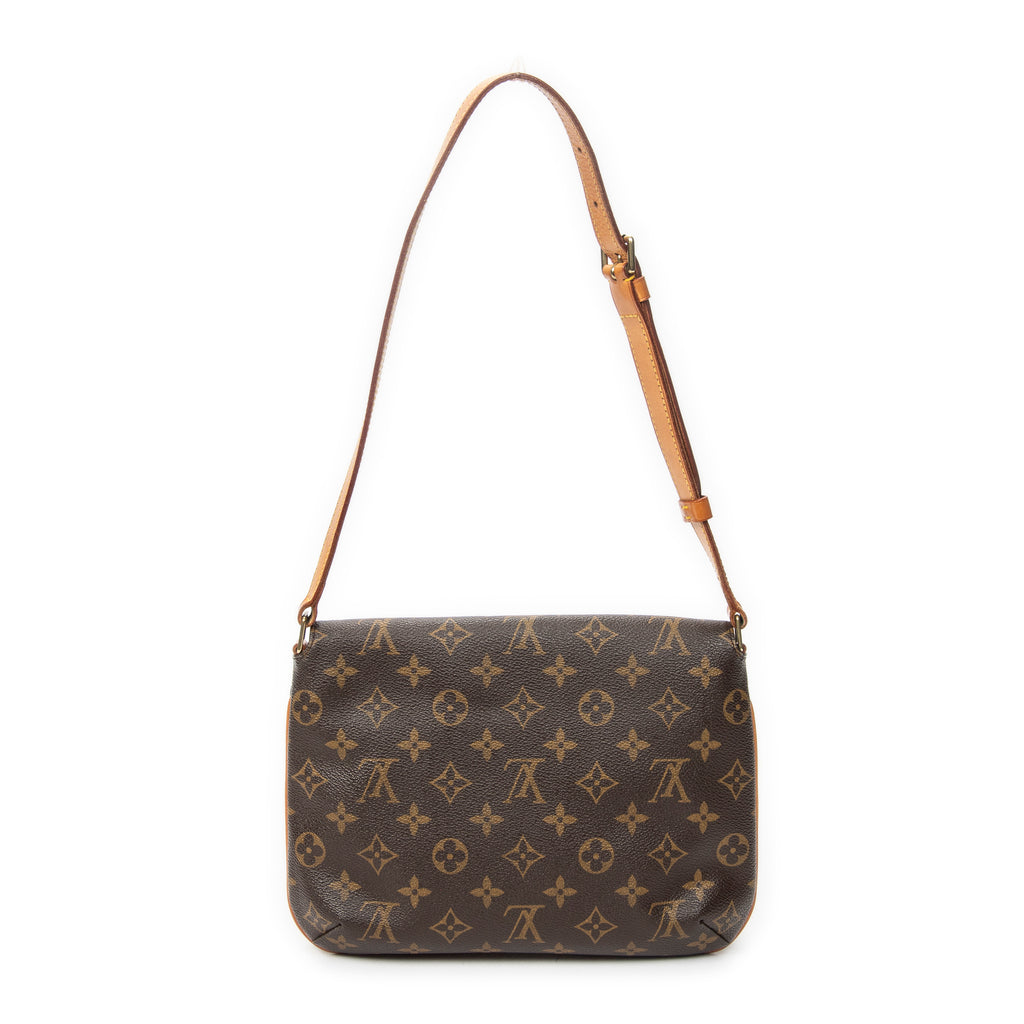 Shoulder Bag Musette Tango Brown Monogram Canvas