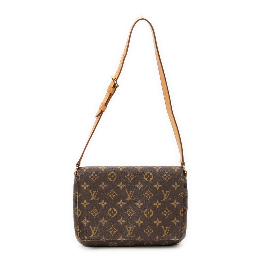 Shoulder Bag Musette Tango Brown Monogram Canvas