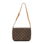 Shoulder Bag Musette Tango Brown Monogram Canvas