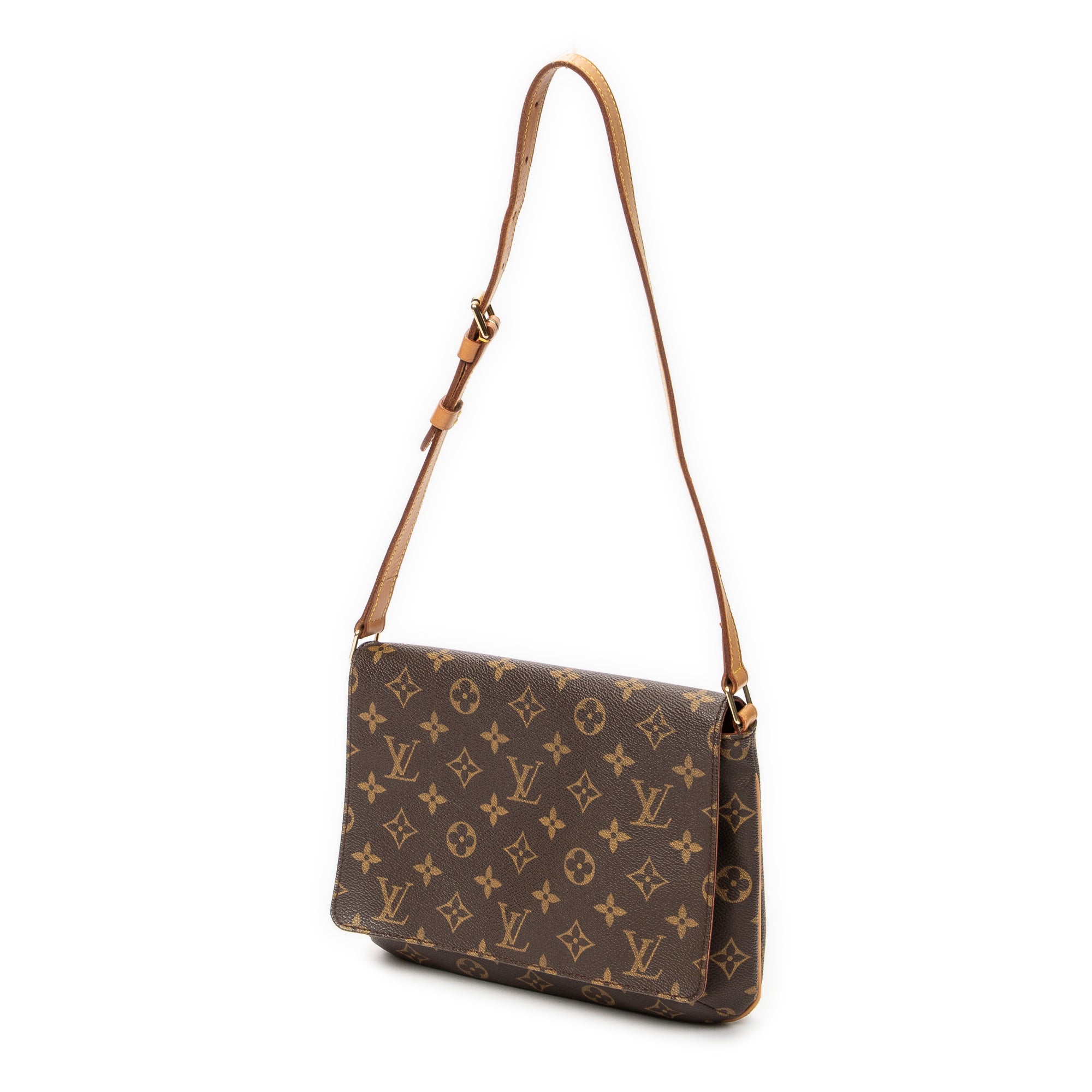 Shoulder Bag Musette Tango Brown Monogram Canvas