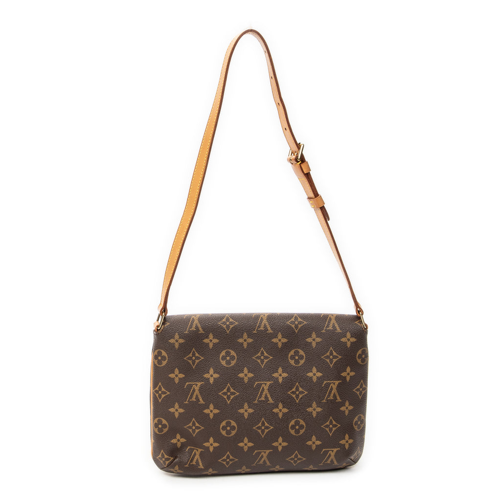 Shoulder Bag Musette Tango Brown Monogram Canvas