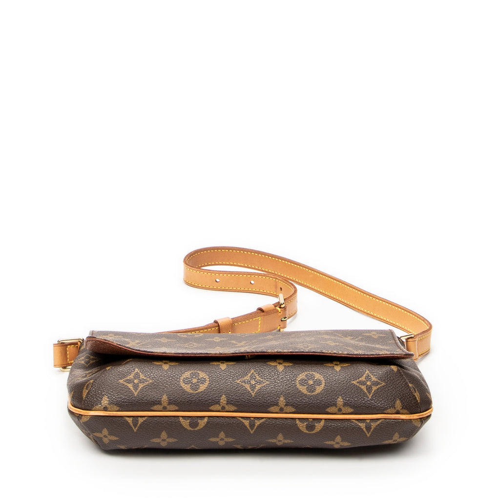 Shoulder Bag Musette Tango Brown Monogram Canvas