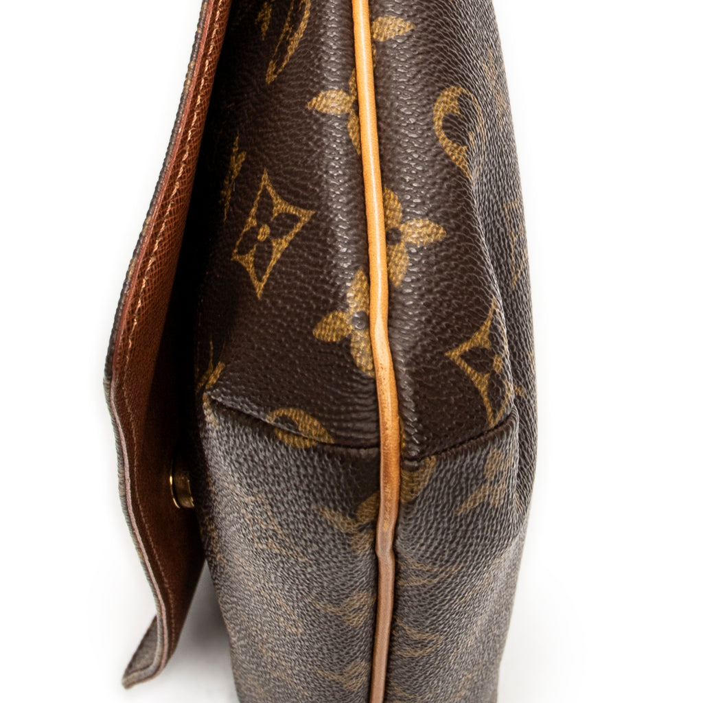 Shoulder Bag Musette Tango Brown Monogram Canvas