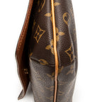 Shoulder Bag Musette Tango Brown Monogram Canvas
