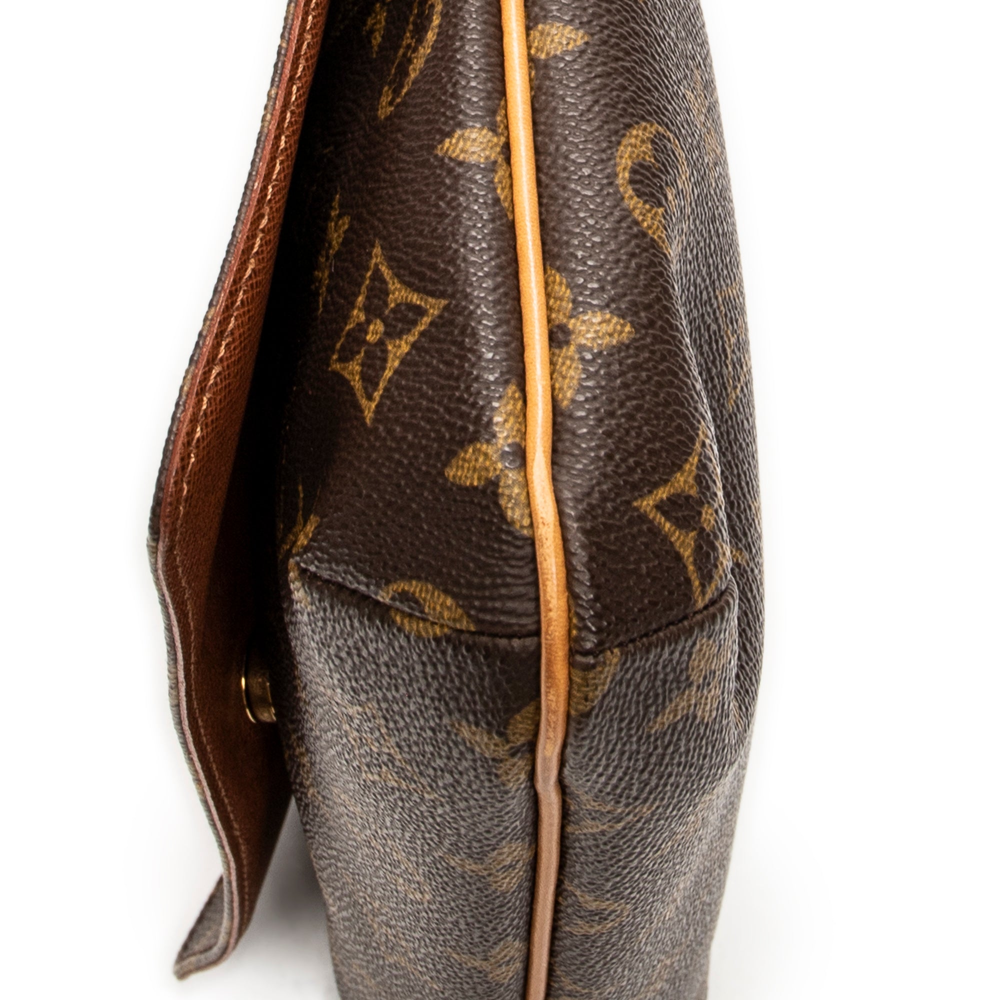 Shoulder Bag Musette Tango Brown Monogram Canvas