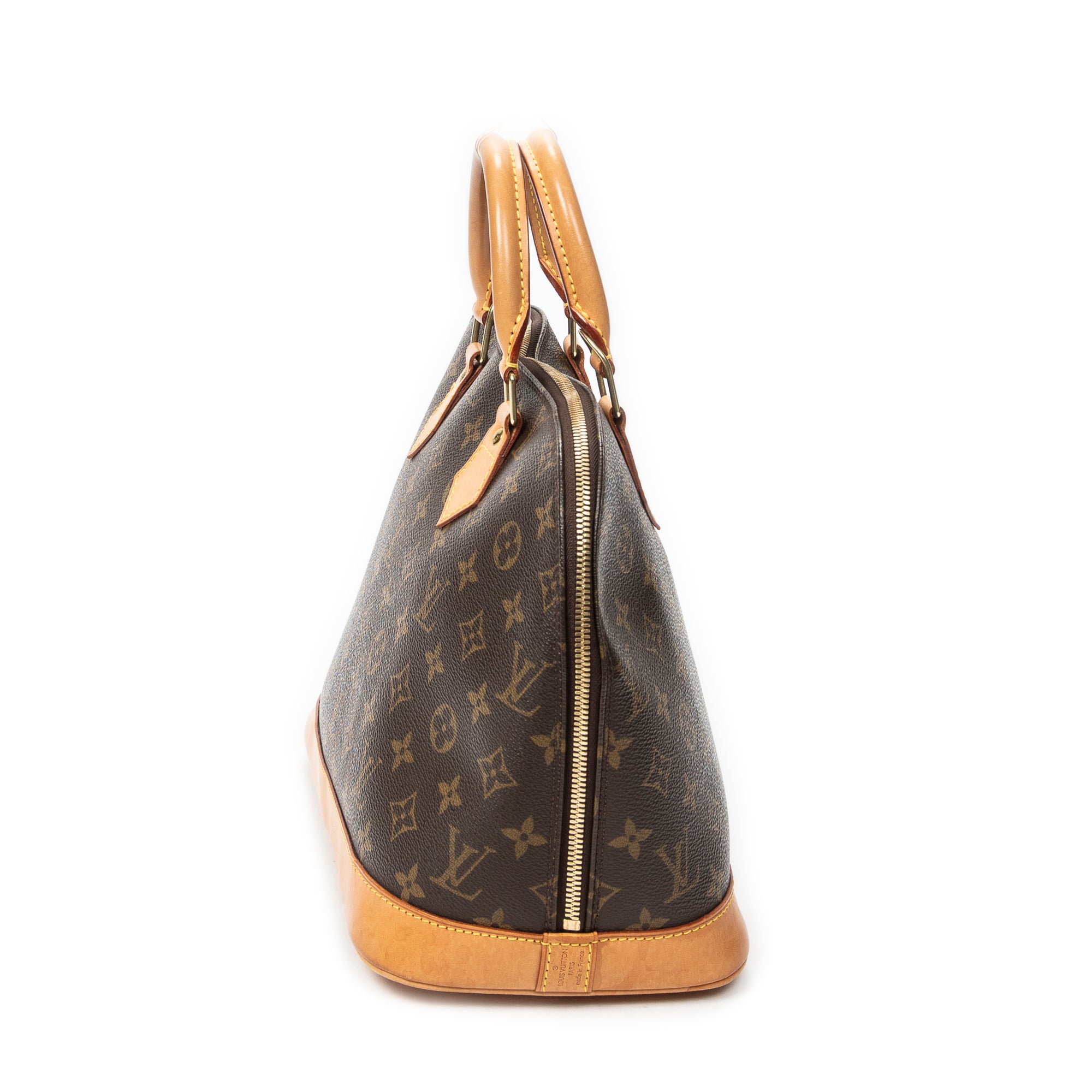 Handbag Alma PM Brown Monogram Canvas