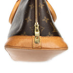 Handbag Alma PM Brown Monogram Canvas