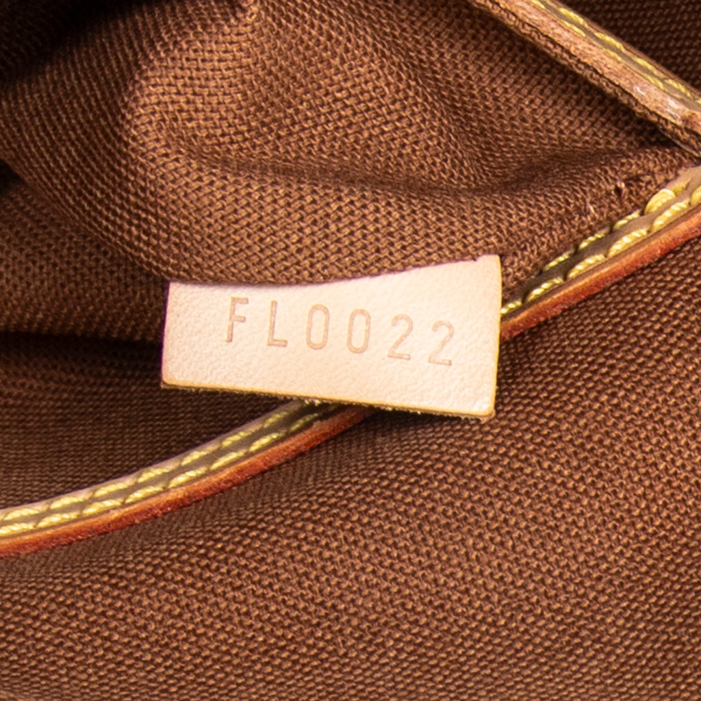 Handbag Alma PM Brown Monogram Canvas
