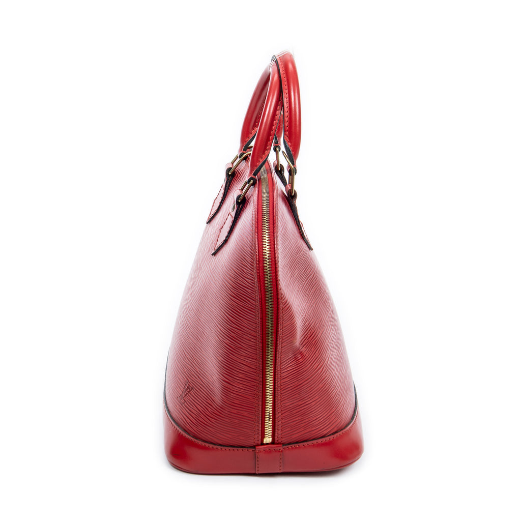 Handbag Alma PM Red Epi