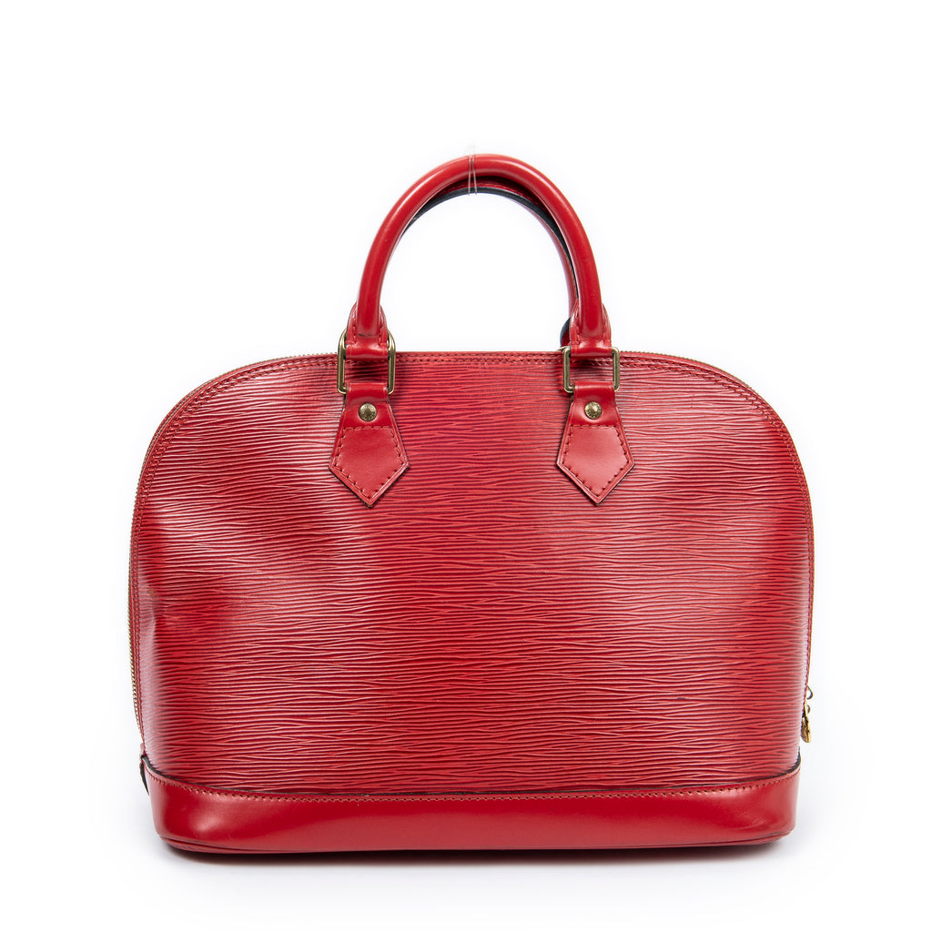 Handbag Alma PM Red Epi