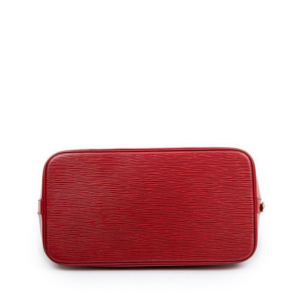 Handbag Alma PM Red Epi