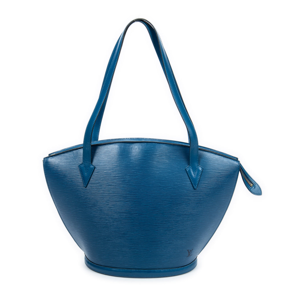 Shoulder Bag St-Jacques Shopping GM Blue Epi