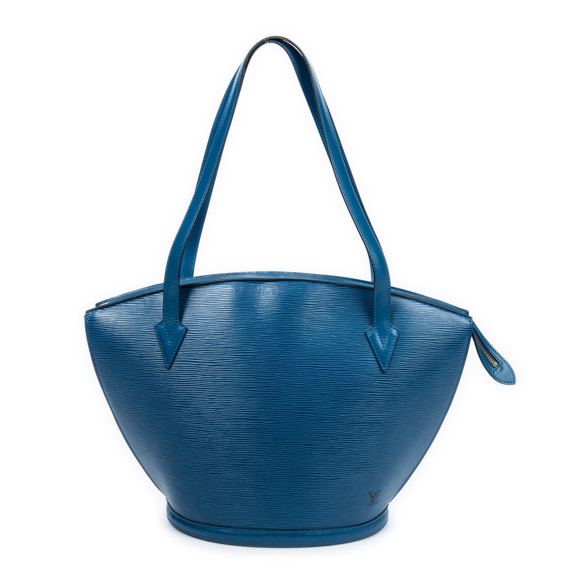 Shoulder Bag St-Jacques Shopping GM Blue Epi
