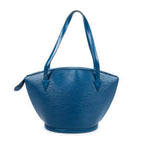 Shoulder Bag St-Jacques Shopping GM Blue Epi
