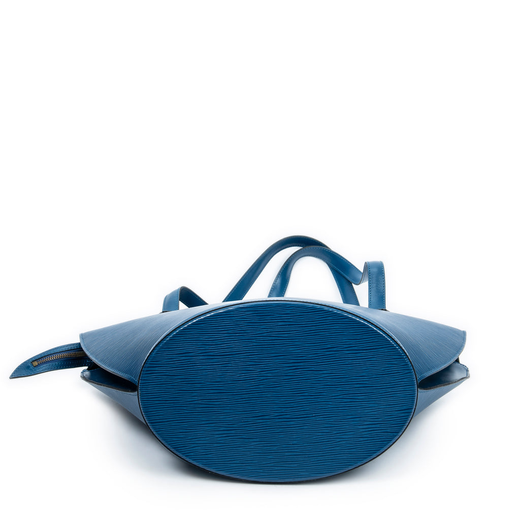 Shoulder Bag St-Jacques Shopping GM Blue Epi