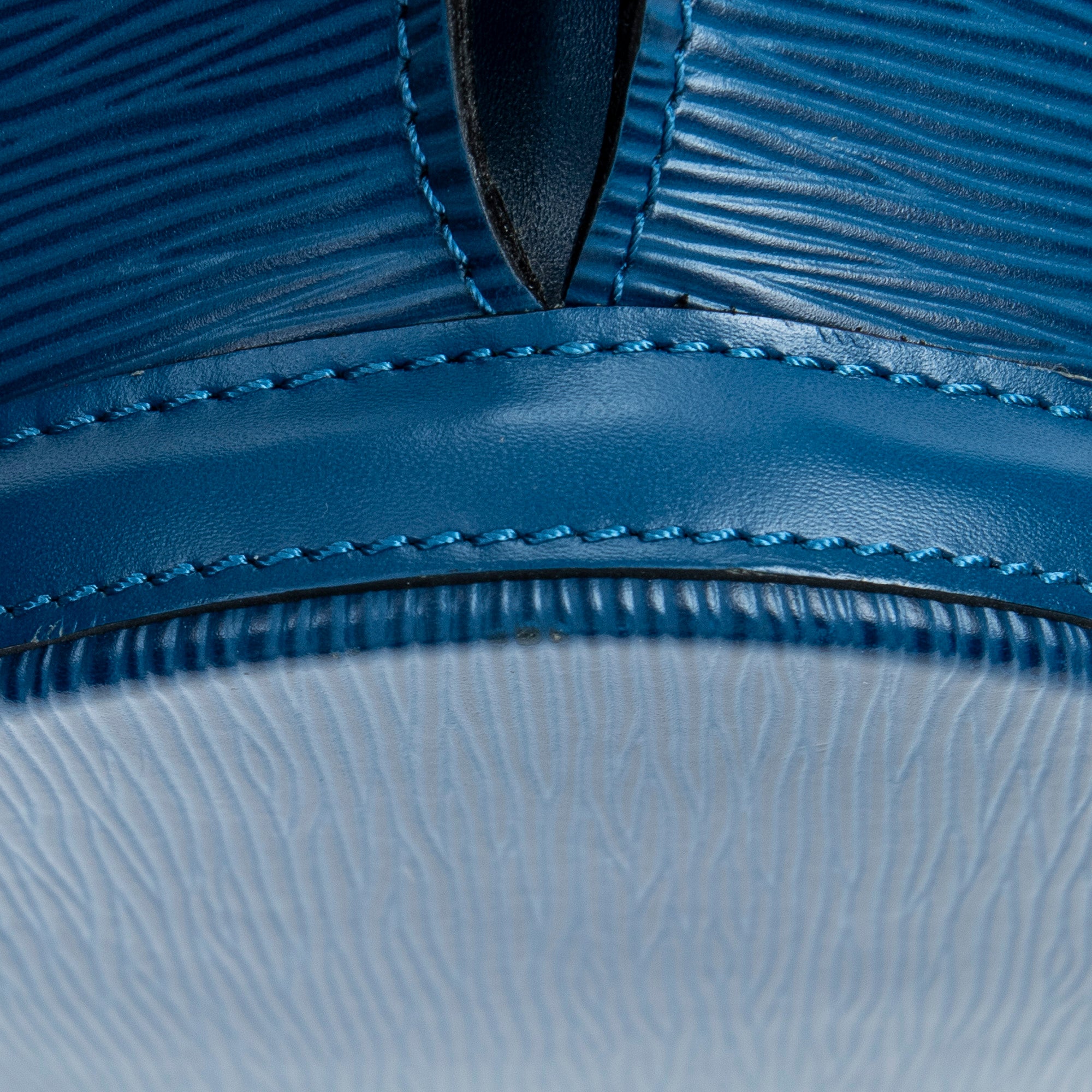 Shoulder Bag St-Jacques Shopping GM Blue Epi