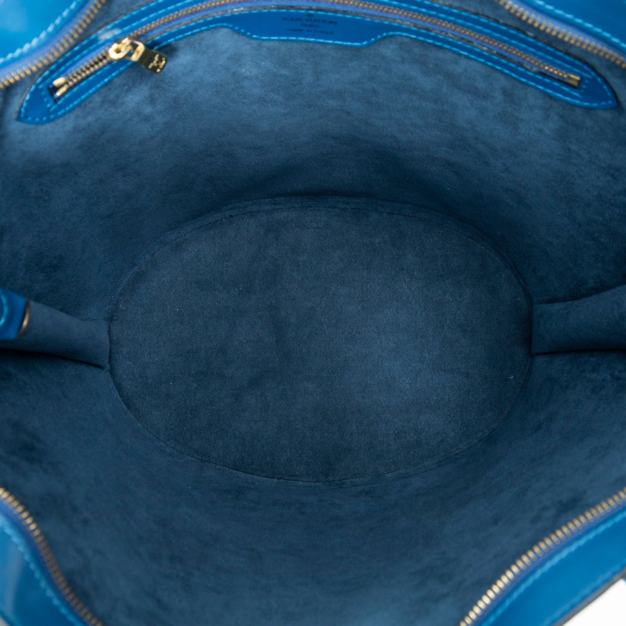Shoulder Bag St-Jacques Shopping GM Blue Epi