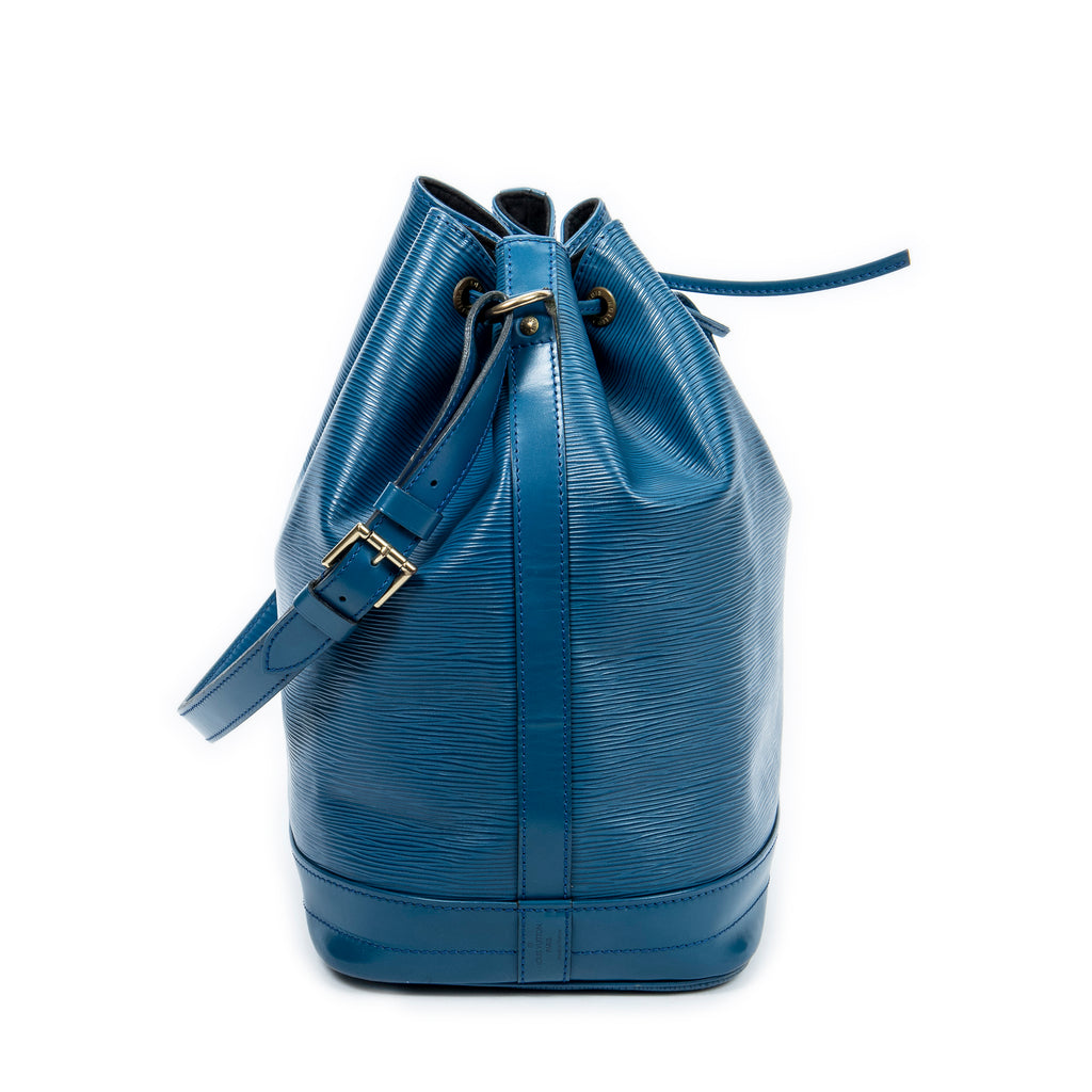 Shoulder Bag Noe GM Blue Epi